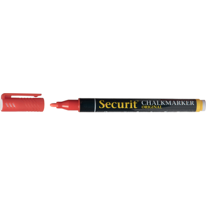 Securit Feutre-craie ORIGINAL SMALL, rouge