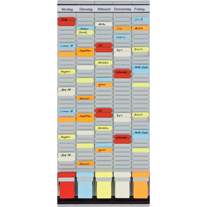 FRANKEN Tableau planning  fiches T, (L)315 x (H)780 mm