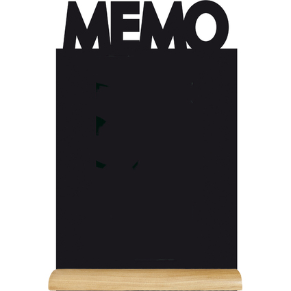 Securit Ardoise de table SILHOUETTE "Memo"