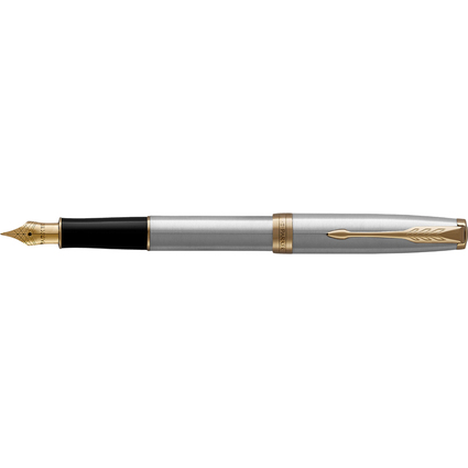 PARKER Stylo plume SONNET Acier G.T.