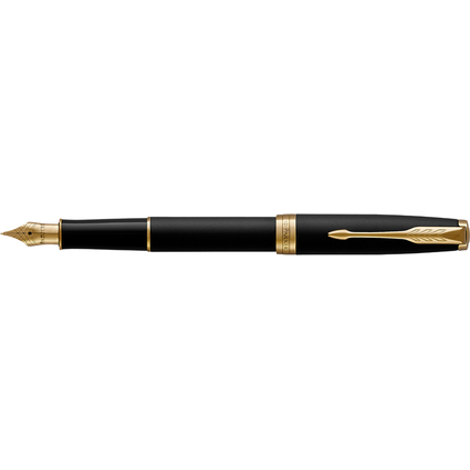 PARKER Stylo plume SONNET Noir Mat G.T.