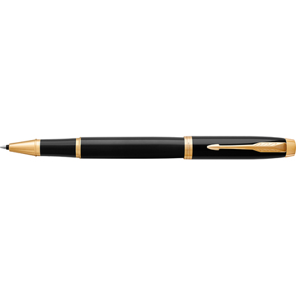 PARKER Stylo roller IM Laque Noire G.T.