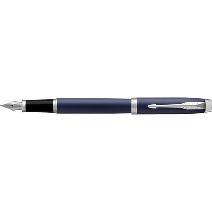 PARKER Stylo plume IM Bleu Mat C.T.