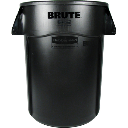 Rubbermaid Collecteur BRUTE 166,5 litres, en PP, noir