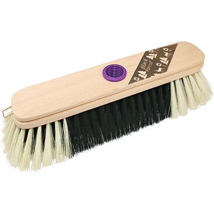 Peggy Perfect Balai Black Forest, bois, brosse synthtique