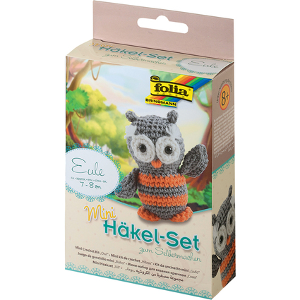 folia Mini kit de crochet "Hibou"