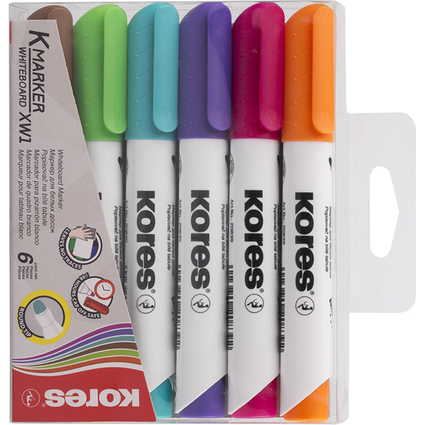 Kores Marqueur pour tableau blanc K MARKER XW1, pointe ogive