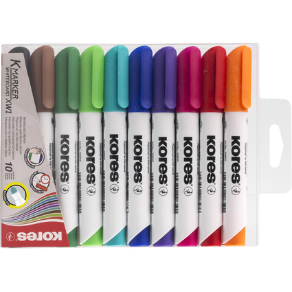 Kores Marqueur pour tableau blanc K MARKER XW2, pointe