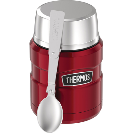 THERMOS Rcipient alimentaire STAINLESS KING, 0,47 l, rouge