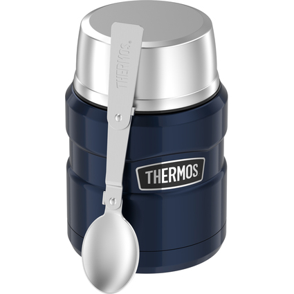 THERMOS Rcipient alimentaire STAINLESS KING, 0,47 l, bleu