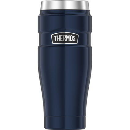 THERMOS Gobelet isotherme STAINLESS KING, 0,47 l, bleu fonc