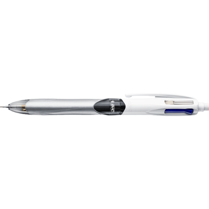 BIC Stylo  bille rtractable 4 Colours 3+1 HB