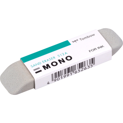 Tombow Gomme en caoutchouc naturel "MONO sand", gris