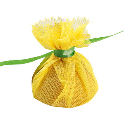 HYGOSTAR Lemon wrap, avec cravate verte, jaune
