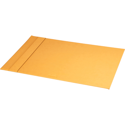 RHODIA Sous-main, en similicuir, orange