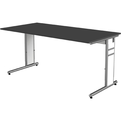 kerkmann Bureau Form 4, (L)1.600 mm, anthracite