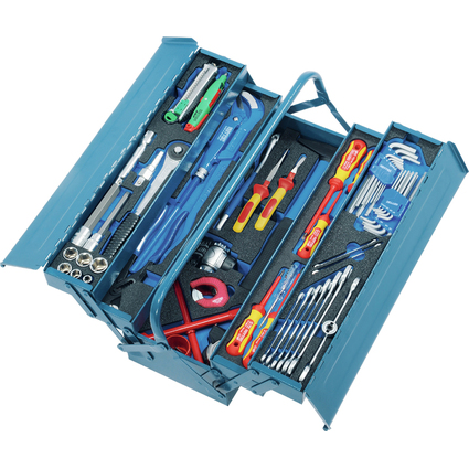 HEYTEC Caisse  outils sanitaires, quip, 77 pices