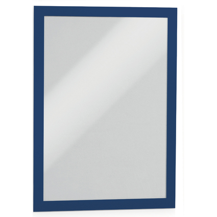 DURABLE Cadre d'affichage magntique DURAFRAME,A4,bleu fonc