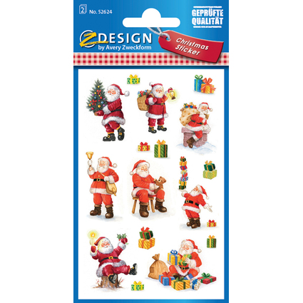 AVERY Zweckform ZDesign Stickers de Nol "Saint Nicolas"