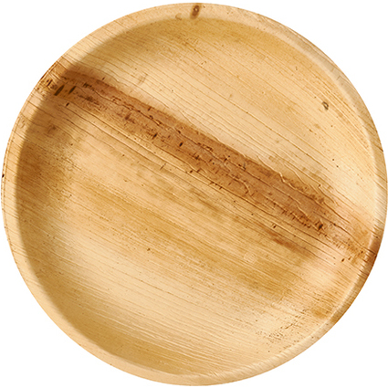 PAPSTAR Assiette feuille de palmier "pure", rond, 230 mm