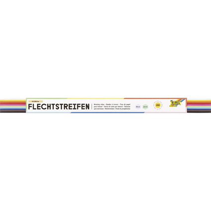 folia Bandes  tresser (l)15 x (L)500 mm, assorti
