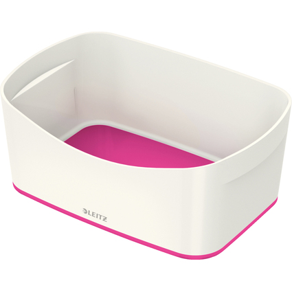 LEITZ Bac de rangement My Box, A5, blanc/rose