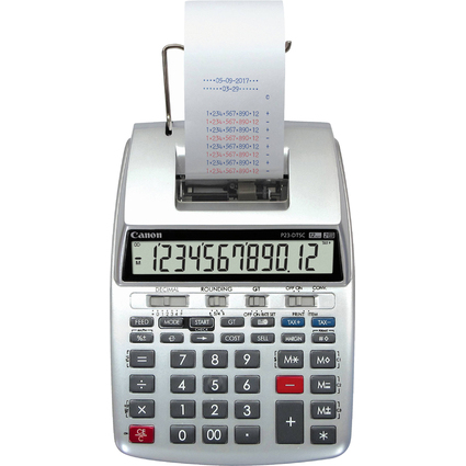 Canon Calculatrices imprimante P-23 DTSC, cran LC