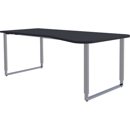 kerkmann Bureau pour PC AVETO, (L)1.950 mm, anthracite