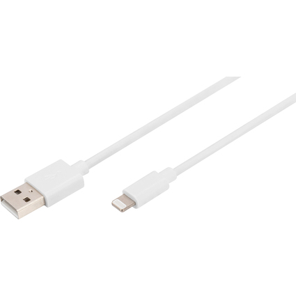 DIGITUS Cble de donnes/charge Lightning Apple, USB-A