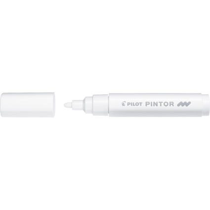 PILOT Marqueur  pigment PINTOR, medium, blanc