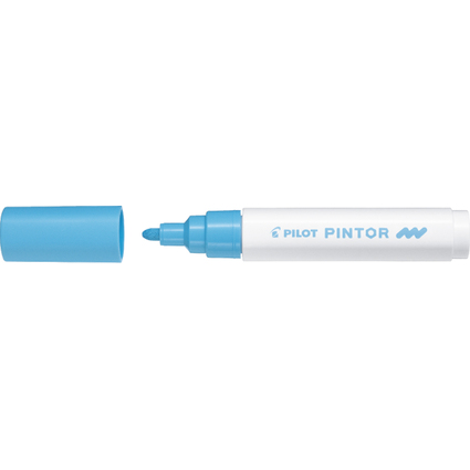 PILOT Marqueur  pigment PINTOR, medium, bleu pastel