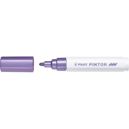 PILOT Marqueur  pigment PINTOR, medium, violet mtallique