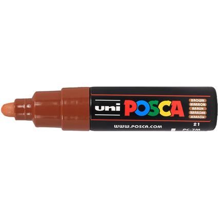 POSCA Marqueur  pigment PC-7M, marron