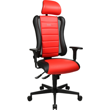 Topstar Fauteuil de bureau "Sitness RS", noir / rouge