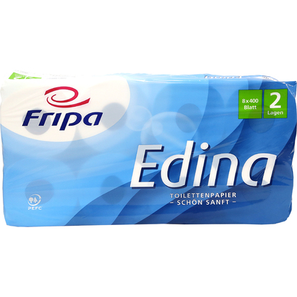 Fripa Papier toilette Edina, 2 couches, extra blanc