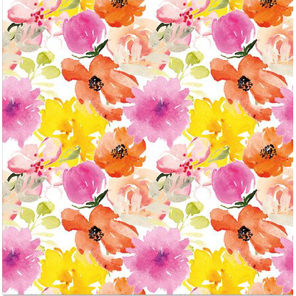 PAPSTAR Serviettes  motif de Pques "Flowers Splendor"