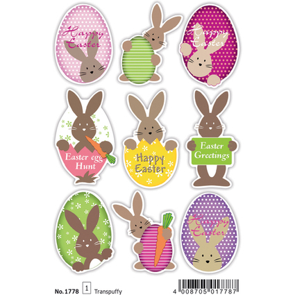 HERMA Stickers de Pques MAGIC TREND "Lapins de Pques"