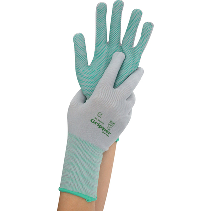 HYGOSTAR Gants de travail "GRIPPER", vert, XL