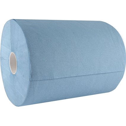 HYGOCLEAN Rouleau papier nettoyant, 220 x 350 mm, bleu