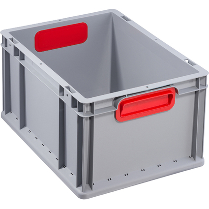 allit Bac de rangement ProfiPlus EuroBox 422, gris/rouge