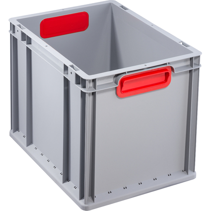 allit Bac de rangement ProfiPlus EuroBox 432, gris/rouge