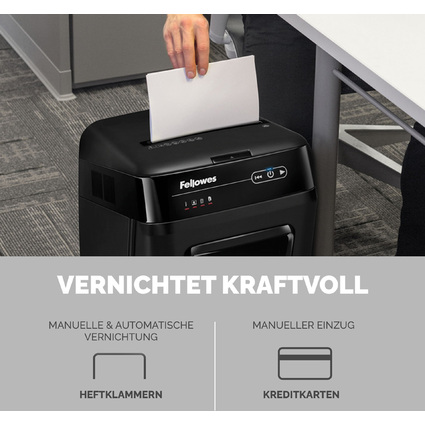 Fellowes Destructeur de documents AutoMax 200M,