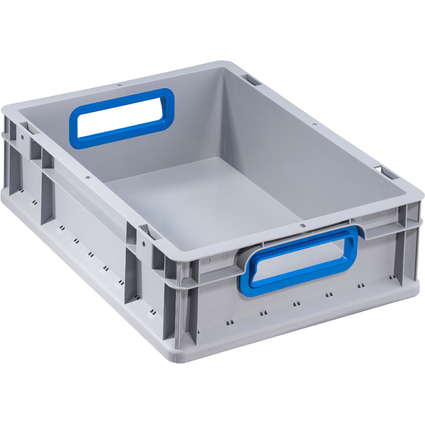 allit Bac de rangement ProfiPlus EuroBox 412, gris/bleu