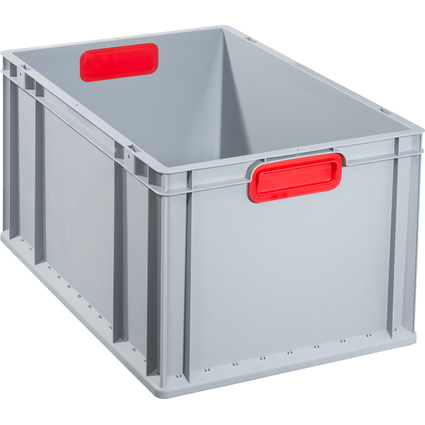 allit Bac de rangement ProfiPlus EuroBox 632, gris/rouge