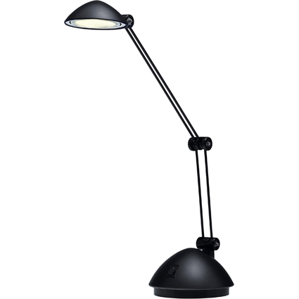 Hansa Lampe de bureau  LED Space, noir satin