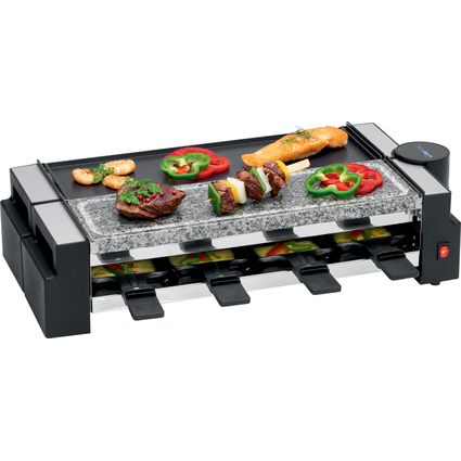 CLATRONIC Raclette grill RG 3678, avec pierre de cuisson