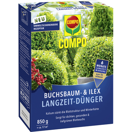 COMPO Buchsbaum- und Ilex Langzeit-Dnger, 850 g
