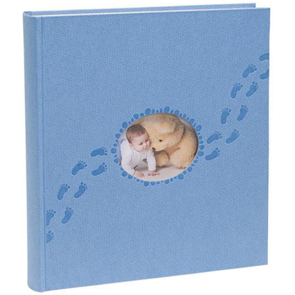 EXACOMPTA Album photos enfants Pilou, 290 x 320 mm, bleu