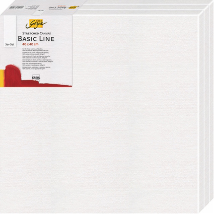 KREUL Kit de chssis  toile SOLO BASIC LINE, 400 x 400 mm
