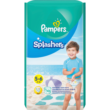 Pampers Couches-culottes de bain Splashers taille 5 - 6